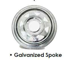 WHEEL 16x6 865 GLVSPK 5.12